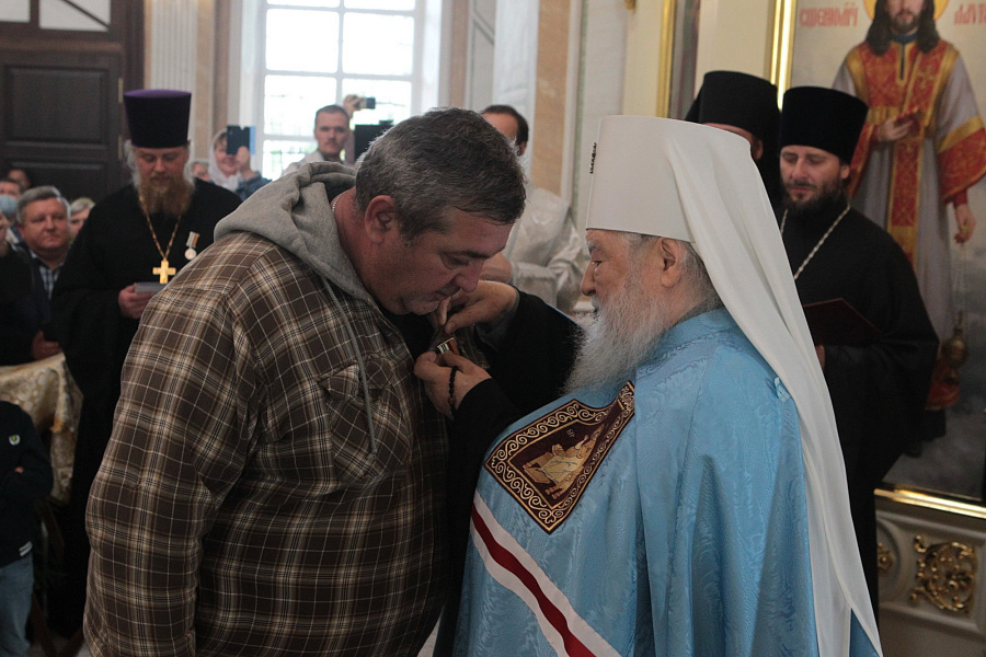 Великое освящение Казанского храма села Дединово